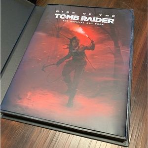 Rise of the Tomb Raider Official Art Book - Think Geek Edition. Like new